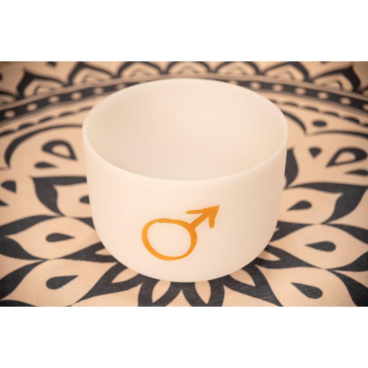 SONIC ENERGY PCSB12MA CAMPANA TIBETANA IN CRISTALLO ACCORDATO PLANETARIO DA 12" MARTE 144,72 HZ