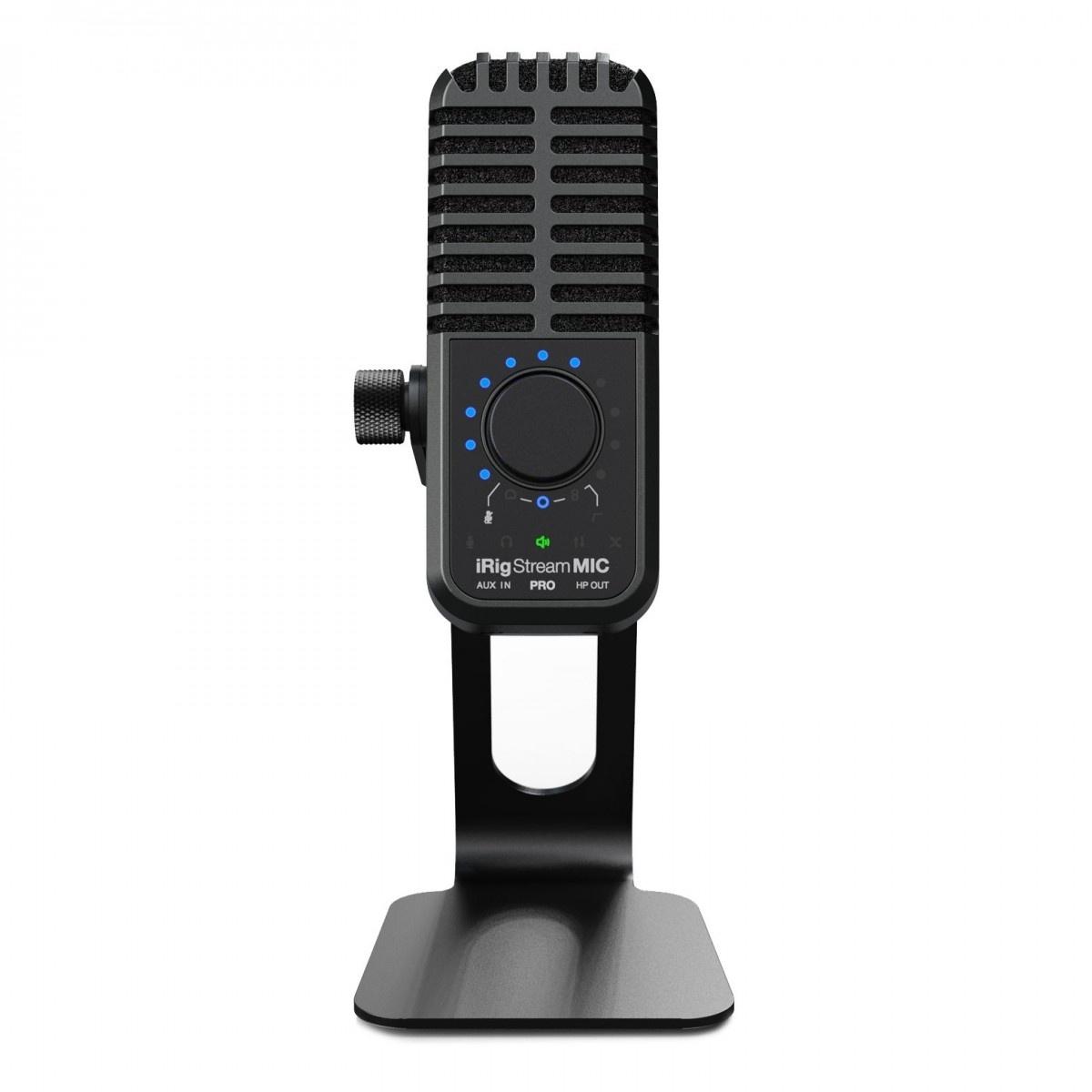 IK MULTIMEDIA iRig STREAM MIC PRO - Microfono con interfaccia audio integrata