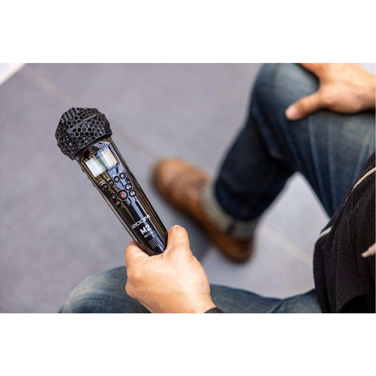 ZOOM M2 MICTRAK - Registratore a due canali in formato microfono  Handheld