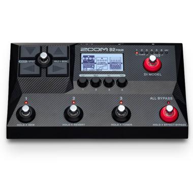 ZOOM B2 FOUR - Pedaliera multieffetto per basso