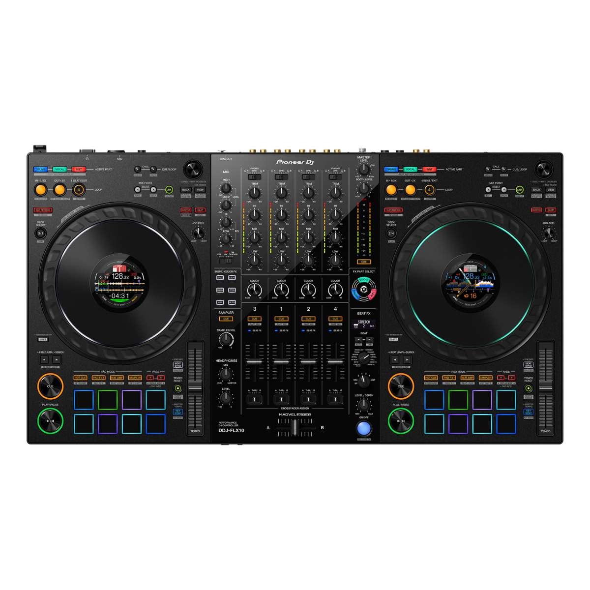 PIONEER DDJ-FLX10 Console performance DJ a 4 canali per molteplici applicazioni DJ