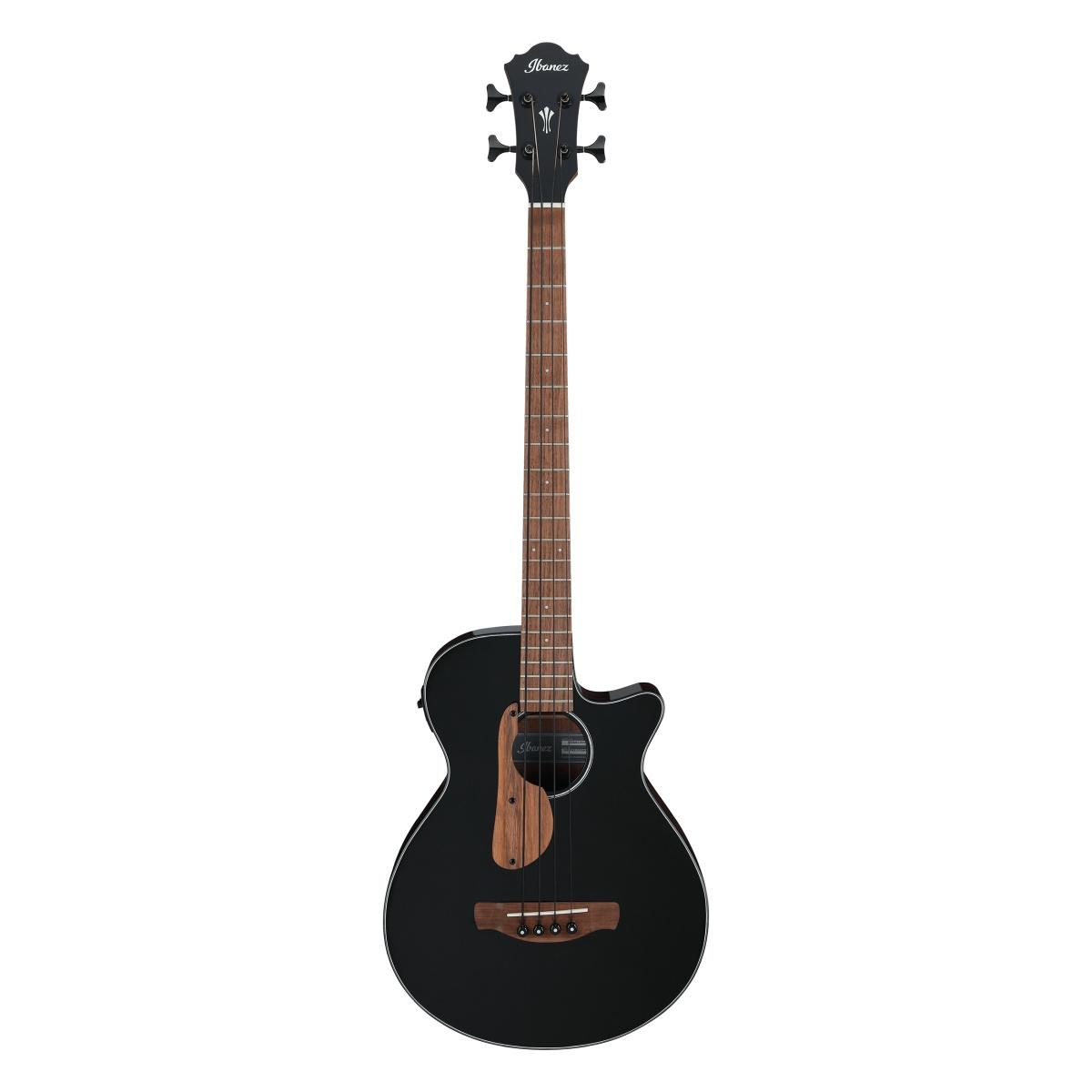 Ibanez aegb24e black high gloss basso acustico 4 corde