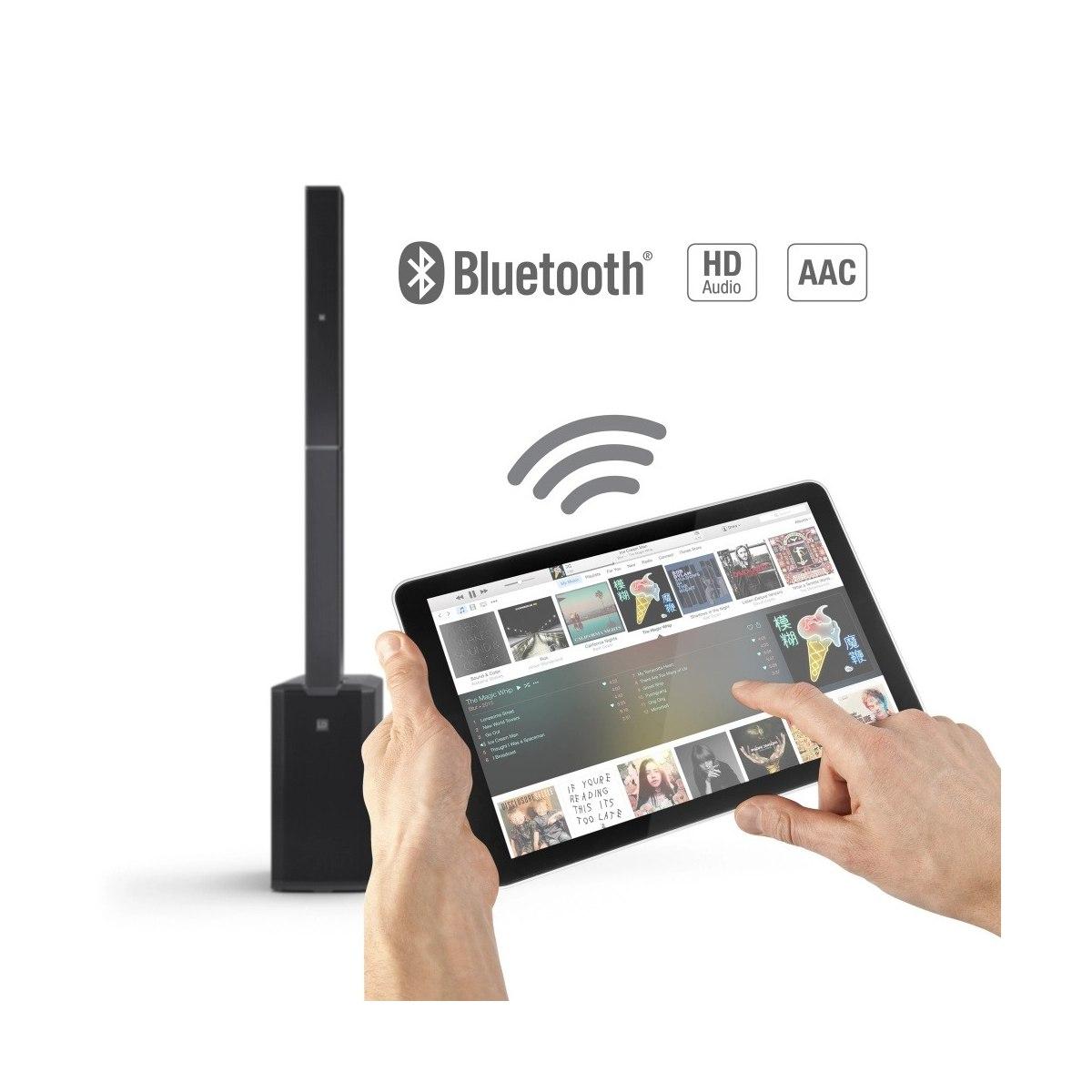 LD SYSTEMS MAUI 11 G3 - Sistema PA portatile a colonna cardioide, nero