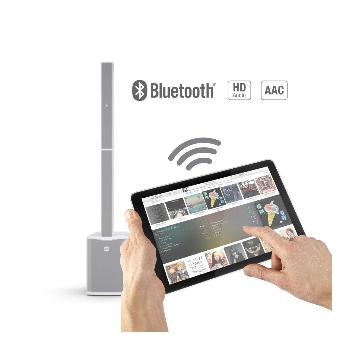 LD SYSTEMS MAUI 28 G3 W - Sistema PA compatto a colonna cardioide, bianco