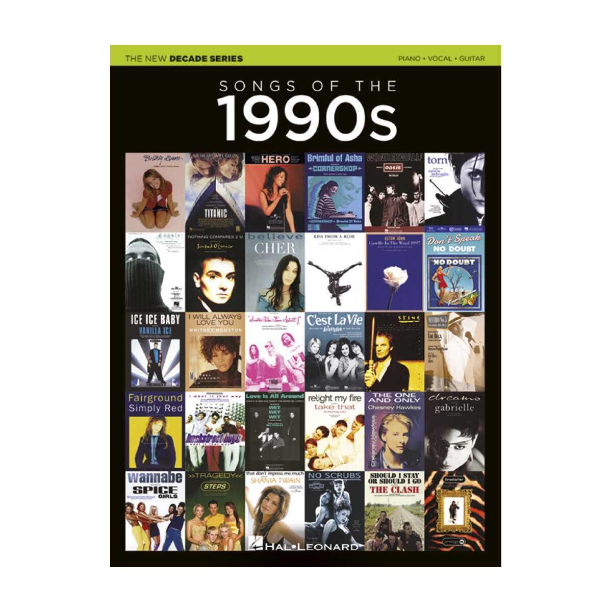 THE NEW DECADE SERIES: SONGS OF THE 1990S ( piano , voce e chitarra)