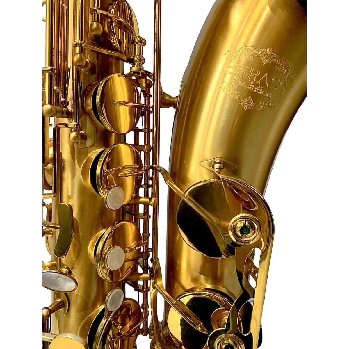 Bbrass evolution sax tenore satin gold