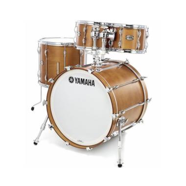 YAMAHA RECORDING CUSTOM REAL WOOD 22" ROCK BATTERIA ACUSTICA