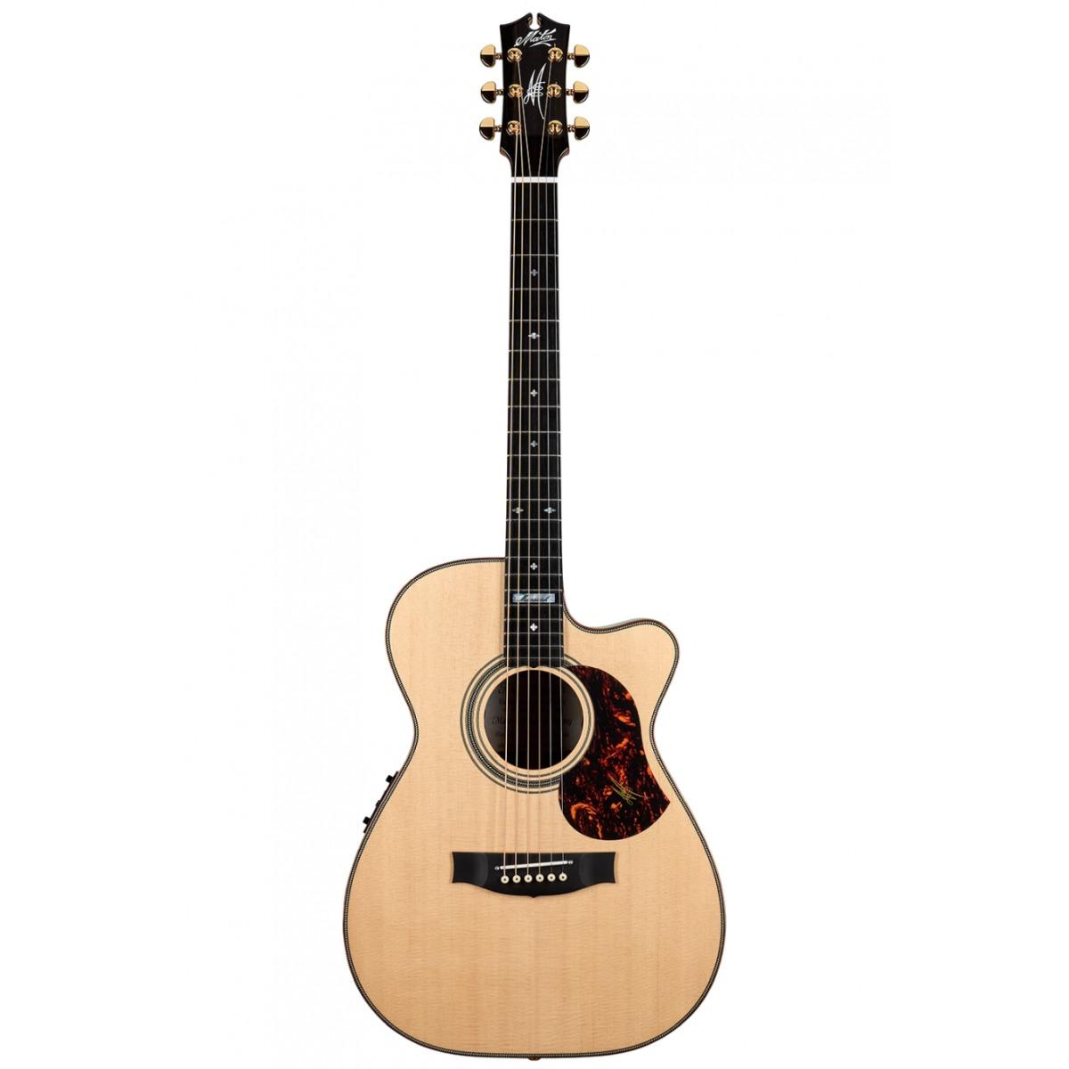 Maton messiah em100c 808 natural chitarra acustica elettrificata