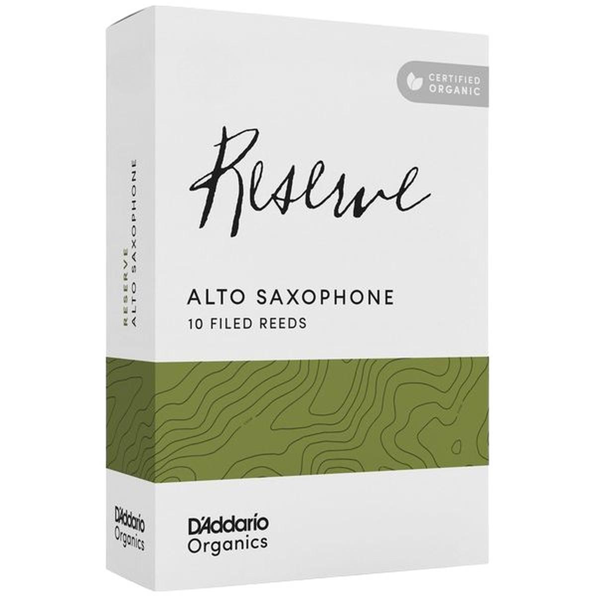D'addario reserve organic 10 ance per sax alto n° 2
