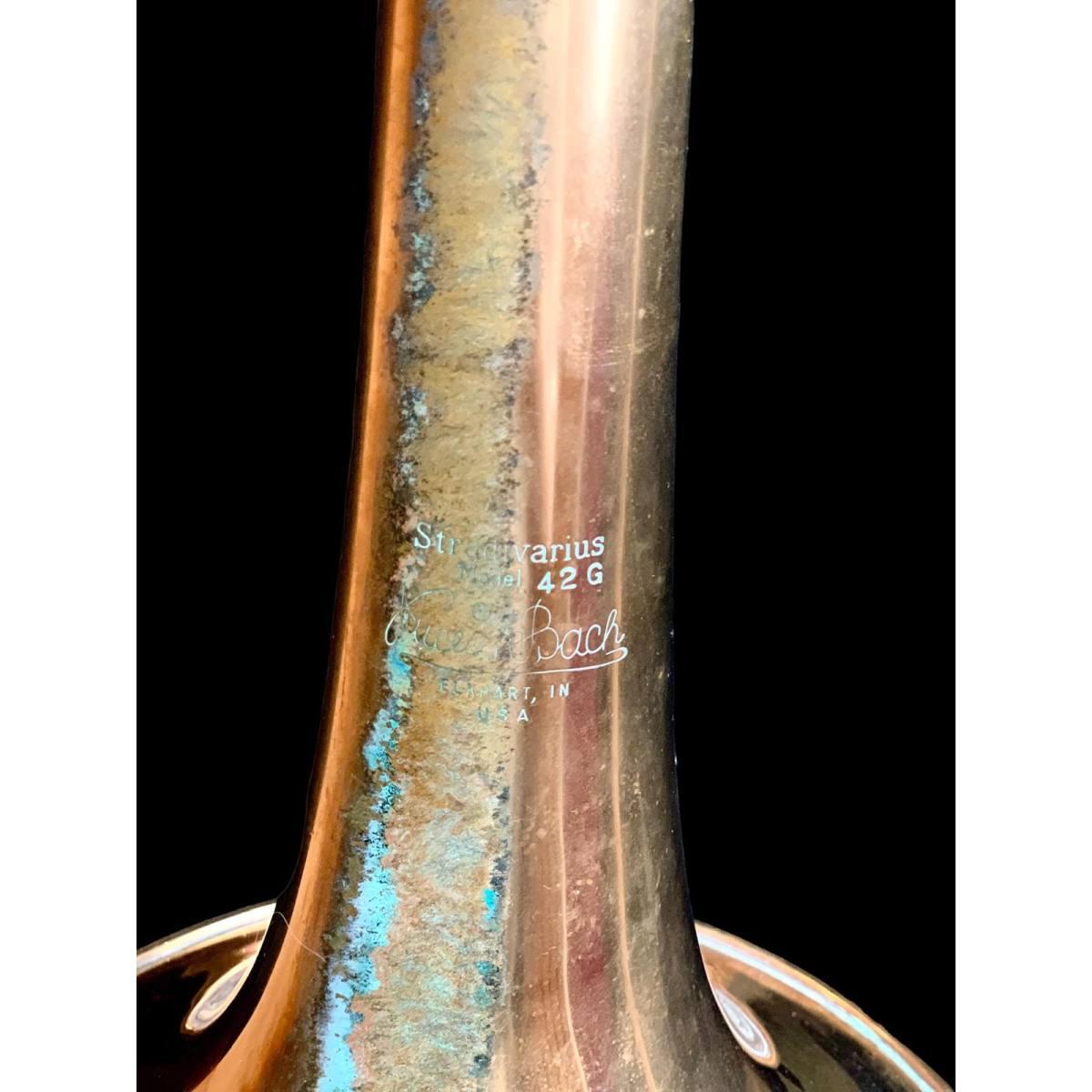 BACH 42GC TROMBONE SIb/FA USATO S/N 84050