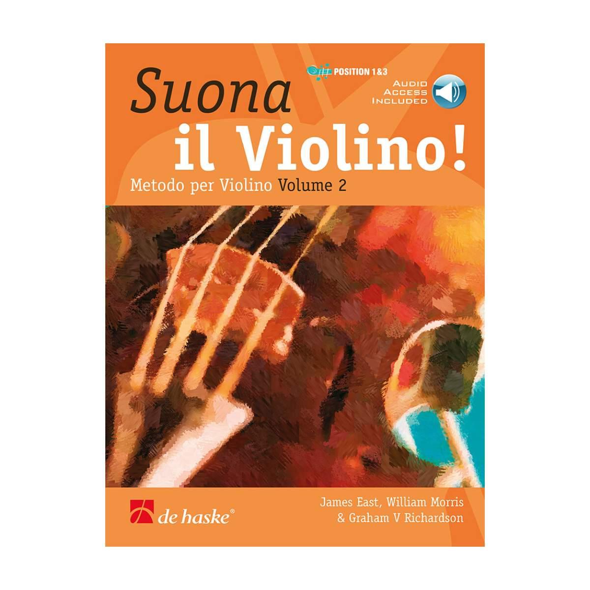 Suona il violino v.2 + audio online james east