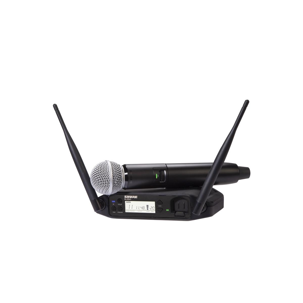 Shure glxd24 + sm58 radiomicrofono palmare