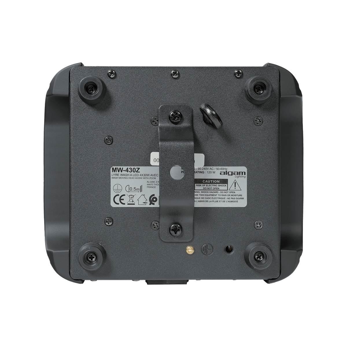 ALGAM LIGHTING MW430Z WASH Testa Mobile + Zoom