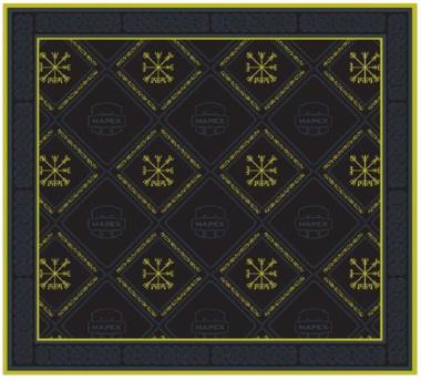 MAPEX PMKM-M22P09 TAPPETO PER BATTERIA ROYAL VIKING 200x180