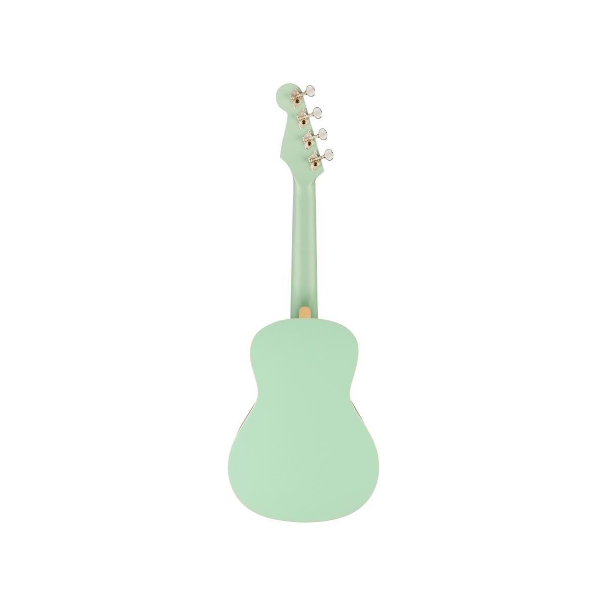 Fender avalon surf green ukulele tenore