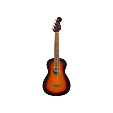 Fender avalon 2 tone sunburst ukulele tenore