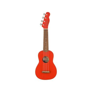 Fender venice ukulele soprano fired red