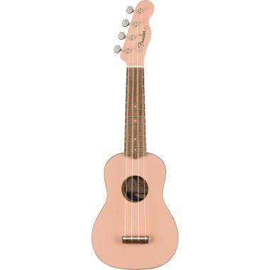 Fender venice ukulele soprano shell pink