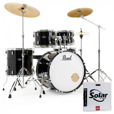 PEARL ROADSHOW PLUS RS585BC/C31 JET BLACK BATTERIA ACUSTICA CASSA 18"