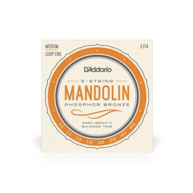 D'addario ej74 set corde per mandolino