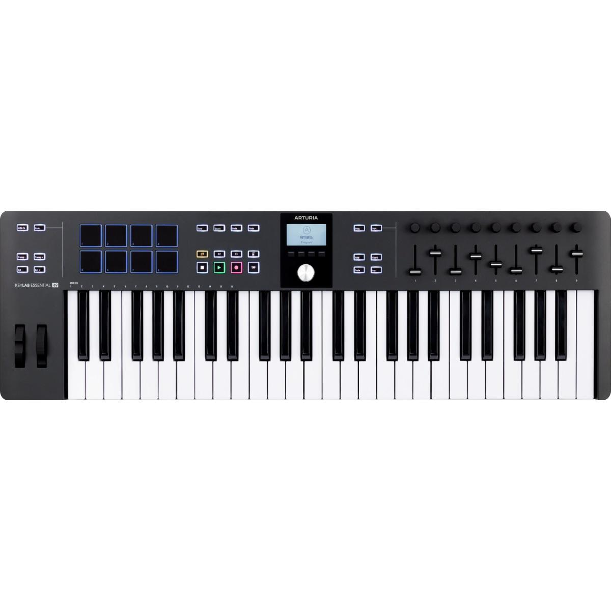 Arturia keylab essential mk3 49 tastiera midi/usb 49 tasti nera