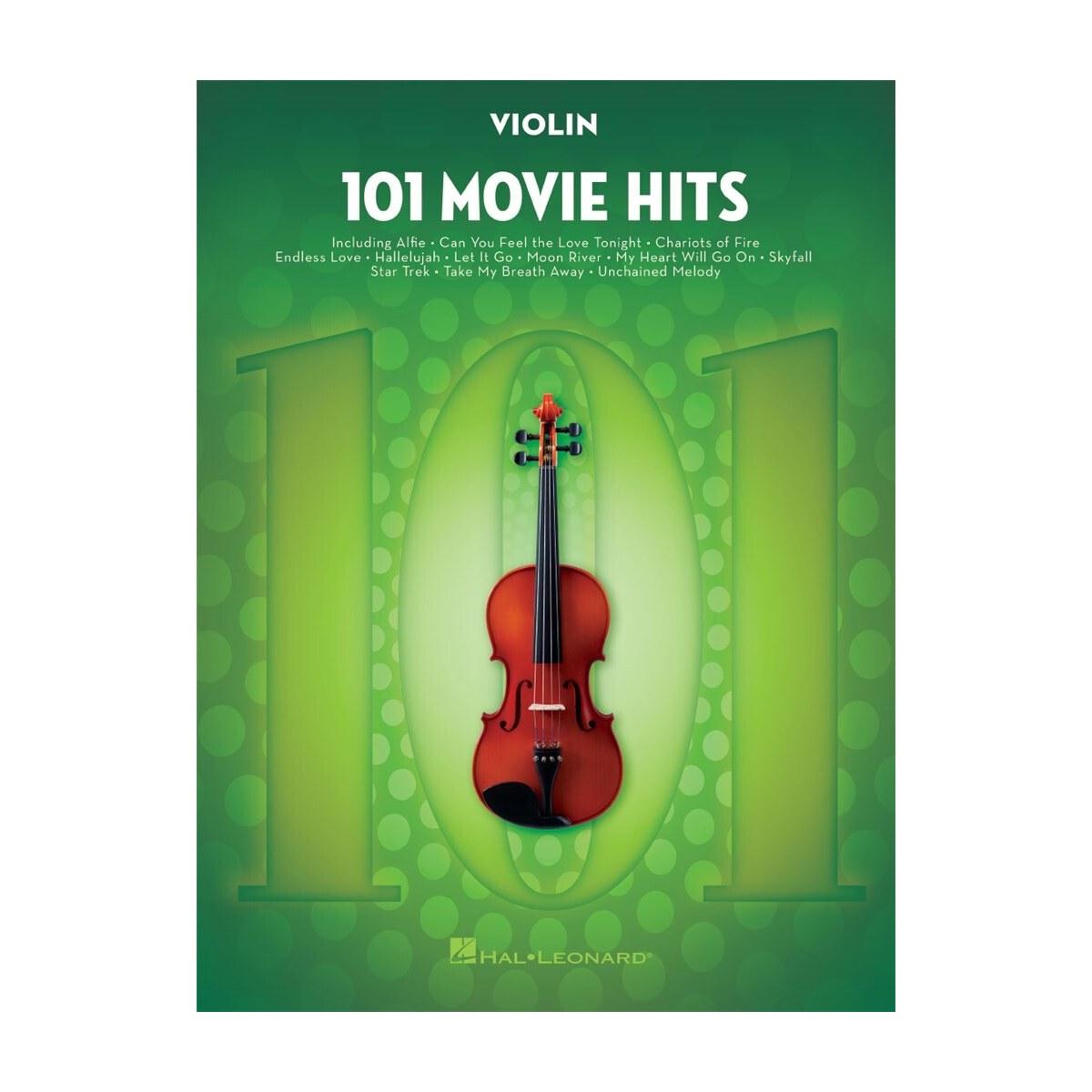 101 movie hits per violino