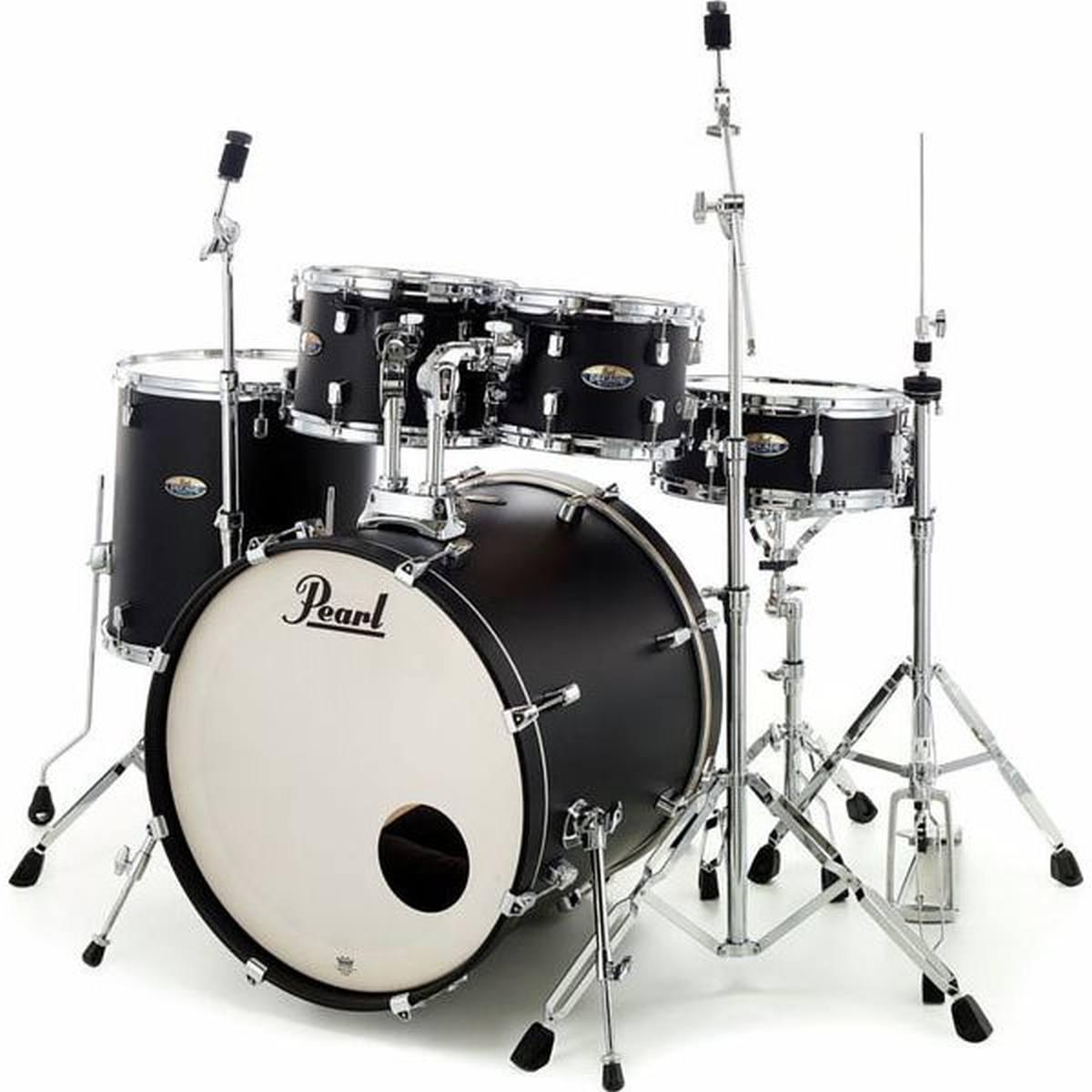 Pearl dmp925s/c227 decade maple satin slate black batteria acustica 22
