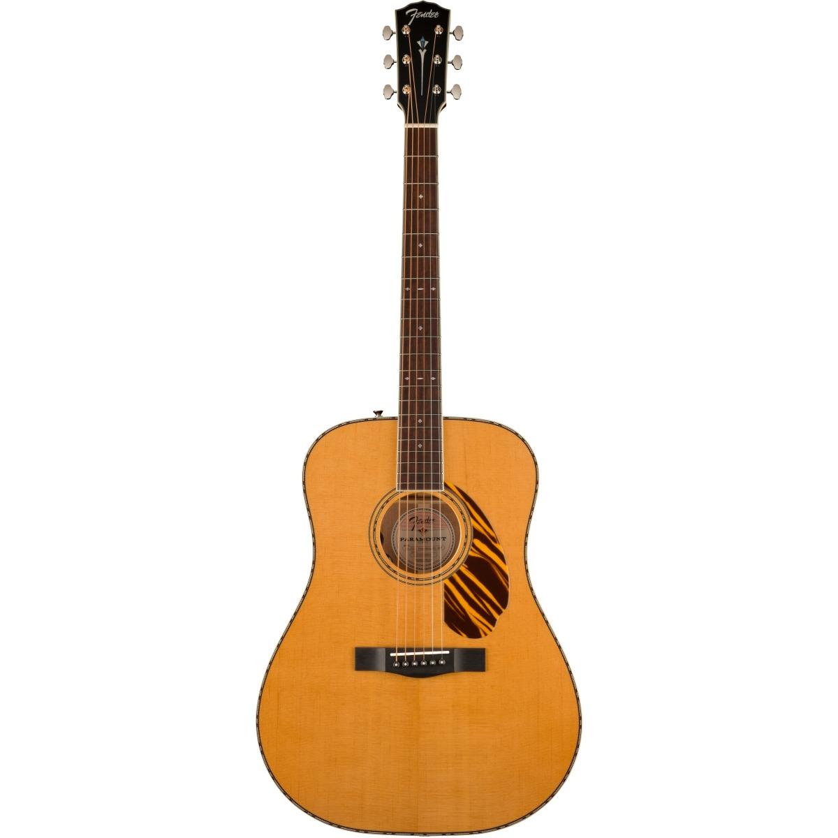 Fender pd220e dreadnought natural chitarra acustica elettrificata