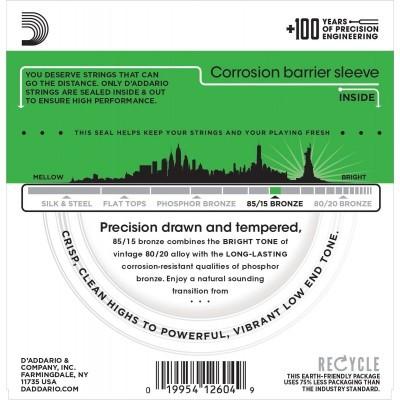 D'addario ez890 set corde chitarra  acustica