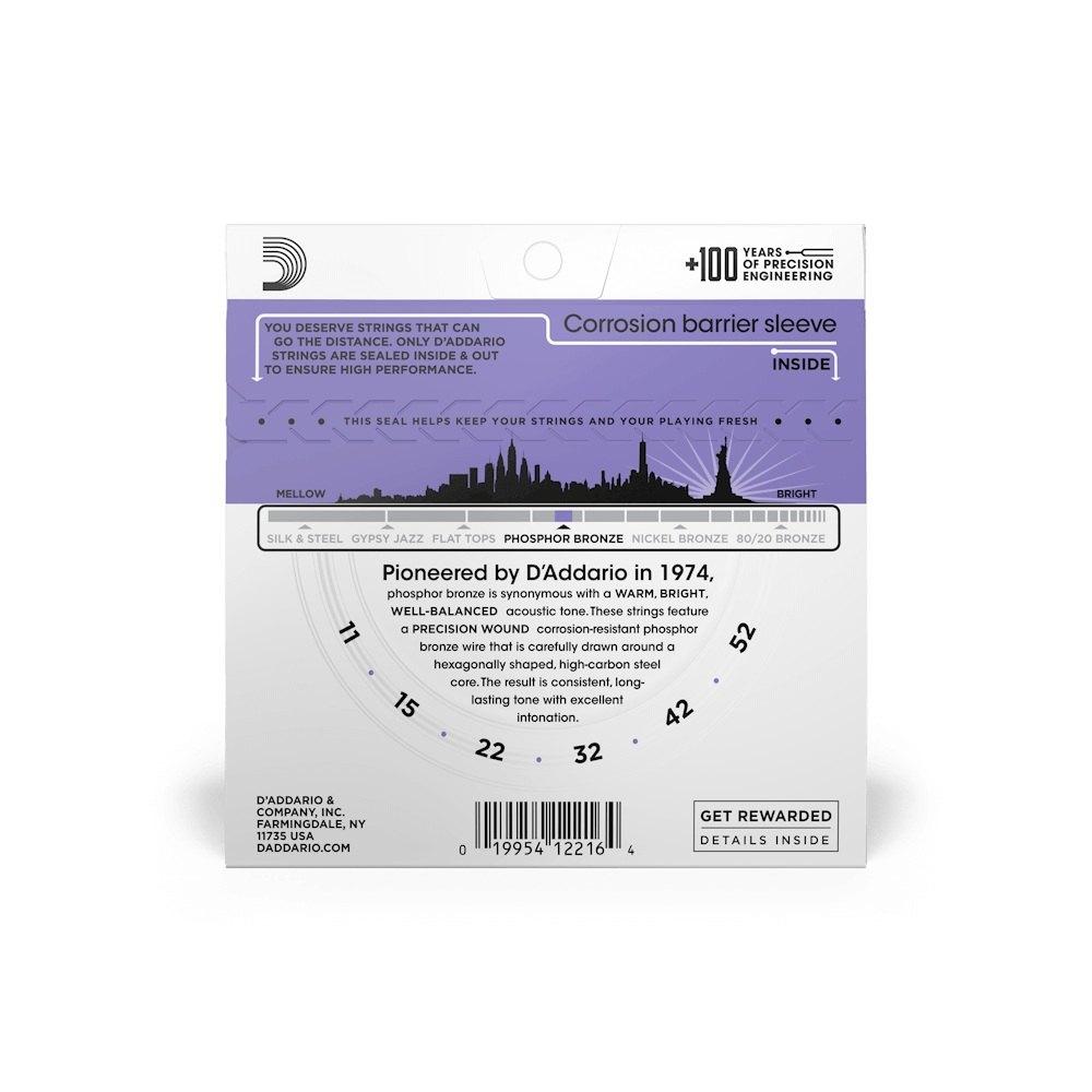 D'addario ej26 set corde chitarra acustica