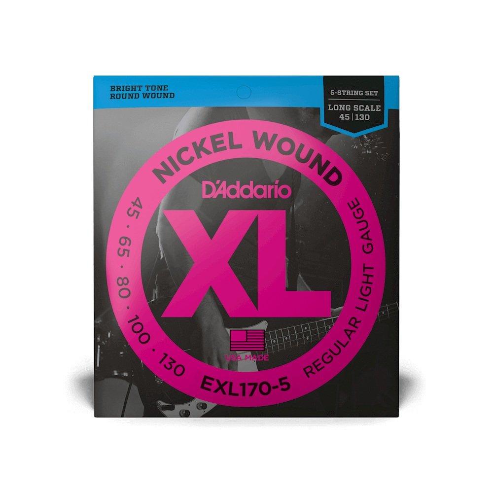 D'addario exl170/5 corde basso elettrico