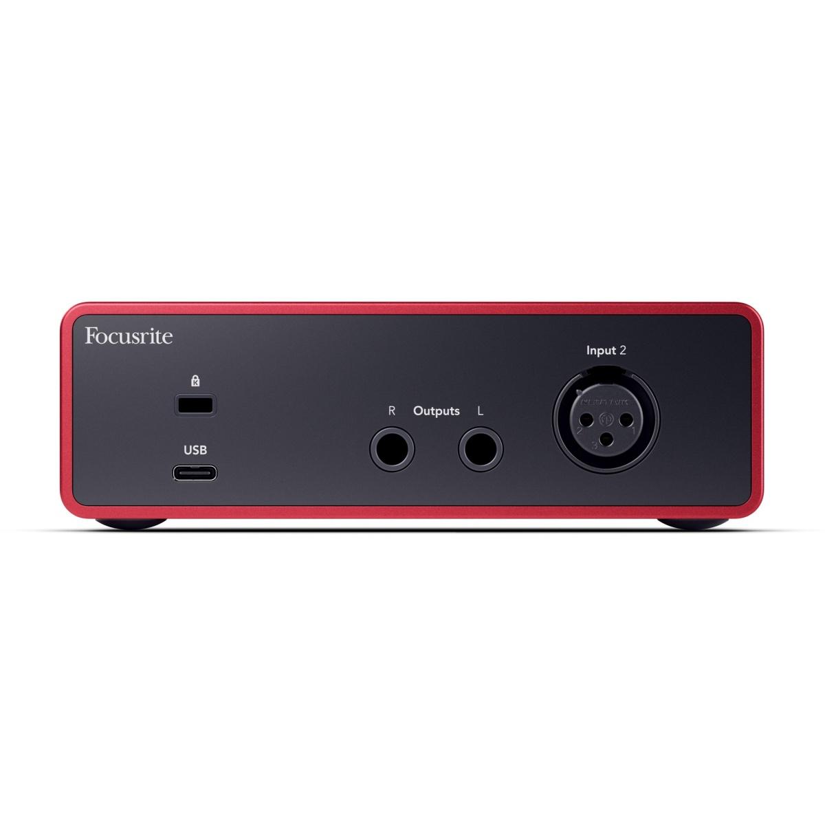 FOCUSRITE Scarlett Solo 4th Gen scheda audio USB-C 2 IN / 2 OUT