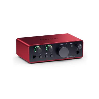 FOCUSRITE Scarlett Solo 4th Gen scheda audio USB-C 2 IN / 2 OUT
