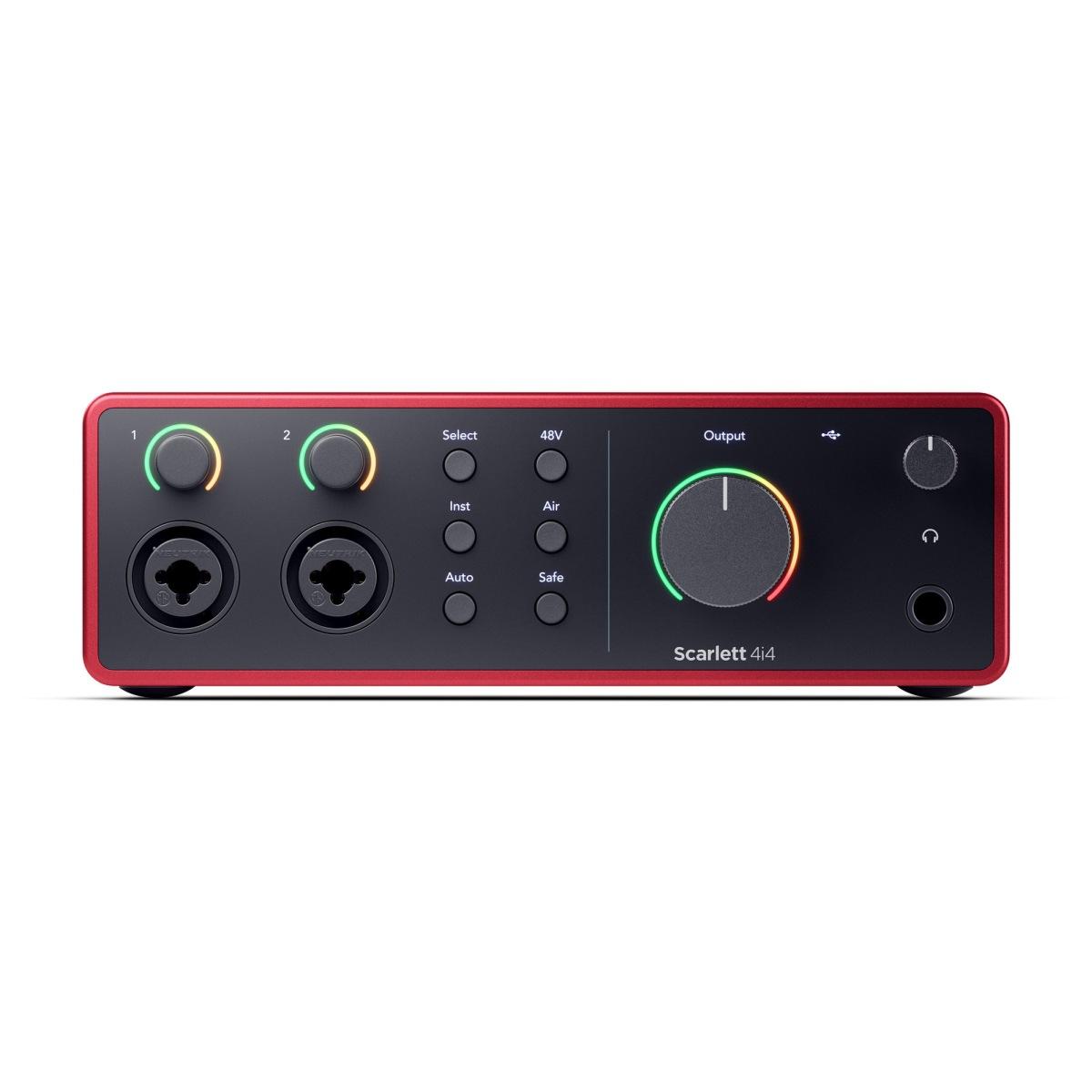 FOCUSRITE Scarlett 4i4 4th Gen scheda audio USB-C 4 IN / 4 OUT