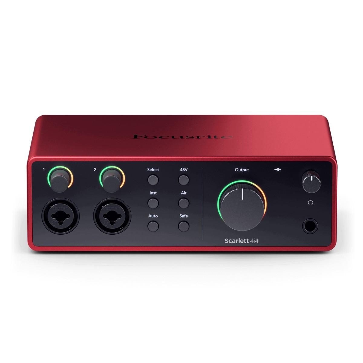 FOCUSRITE Scarlett 4i4 4th Gen scheda audio USB-C 4 IN / 4 OUT