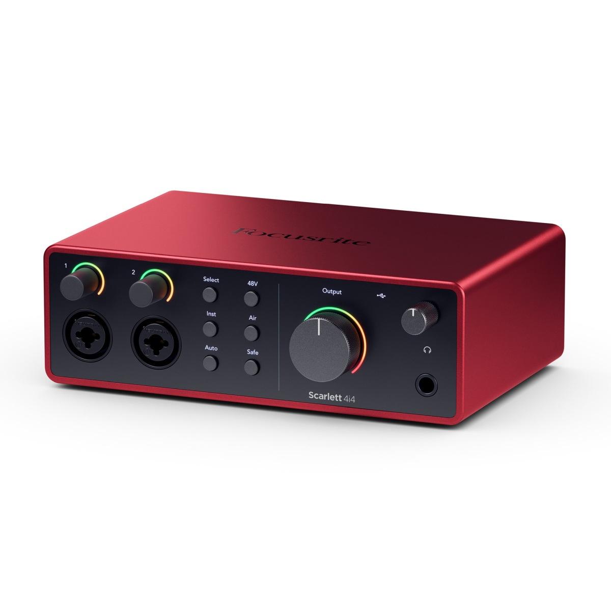 FOCUSRITE Scarlett 4i4 4th Gen scheda audio USB-C 4 IN / 4 OUT