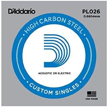D'addario pl026 corda singola chitarra acustica / elettrica