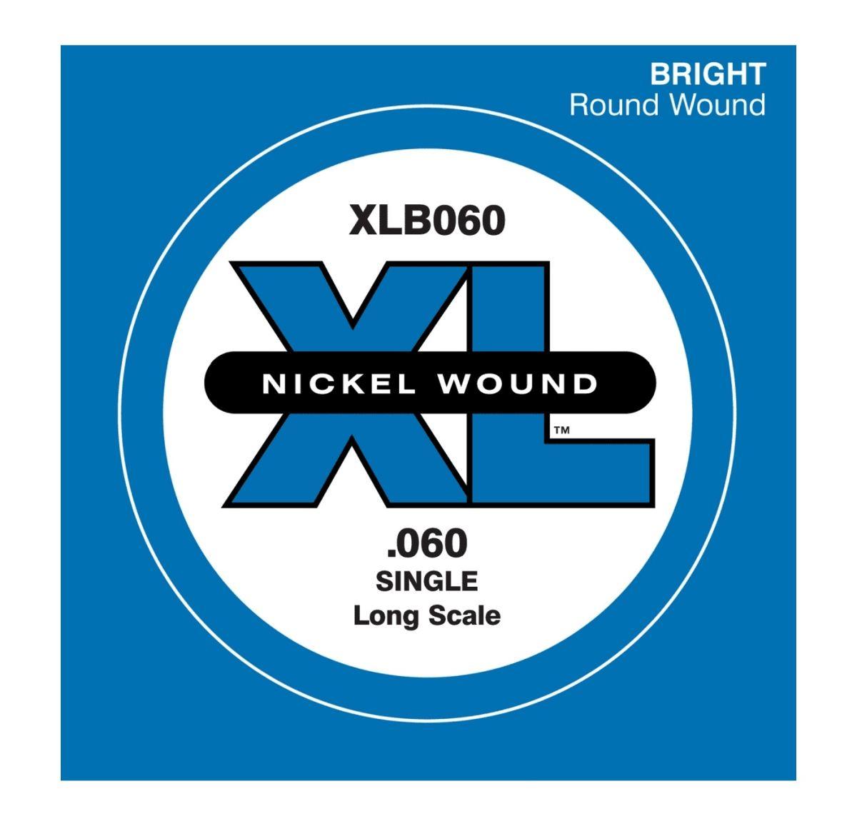 D'addario xlb060 corda singola basso elettrico