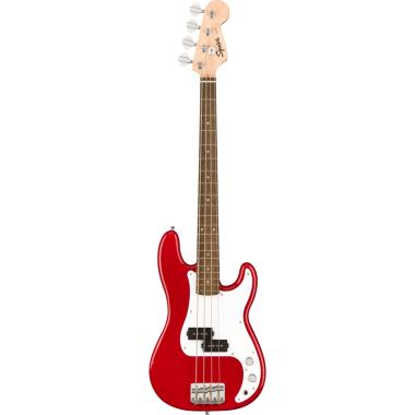 Fender squier mini precision basso elettrico dakota red