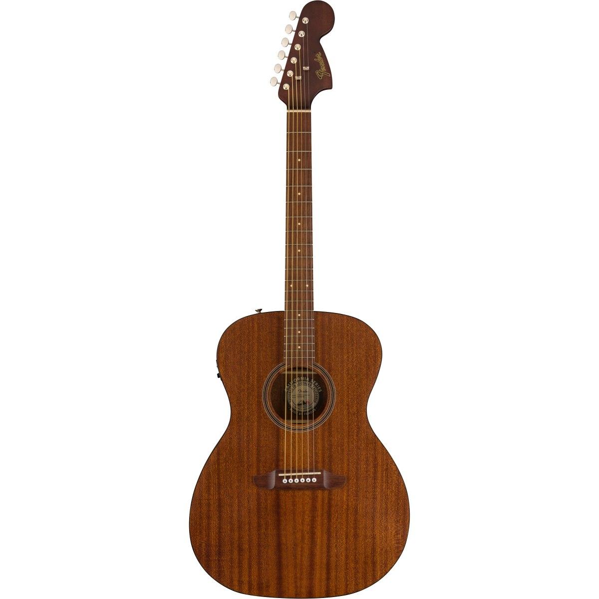 Fender monterey standard wn natural chitarra acustica elettrificata