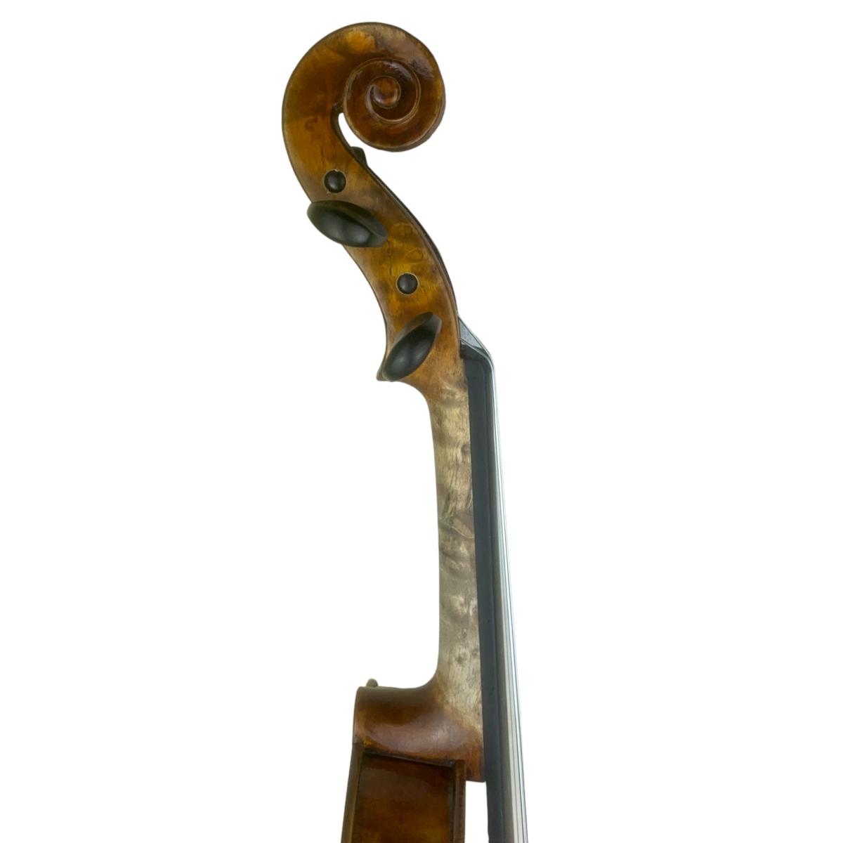 Master luthiers eu-liut-italiana geminiani violino 4/4 radica chiara