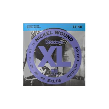 D'addario exl115 set corde chitarra elettrica 11-49