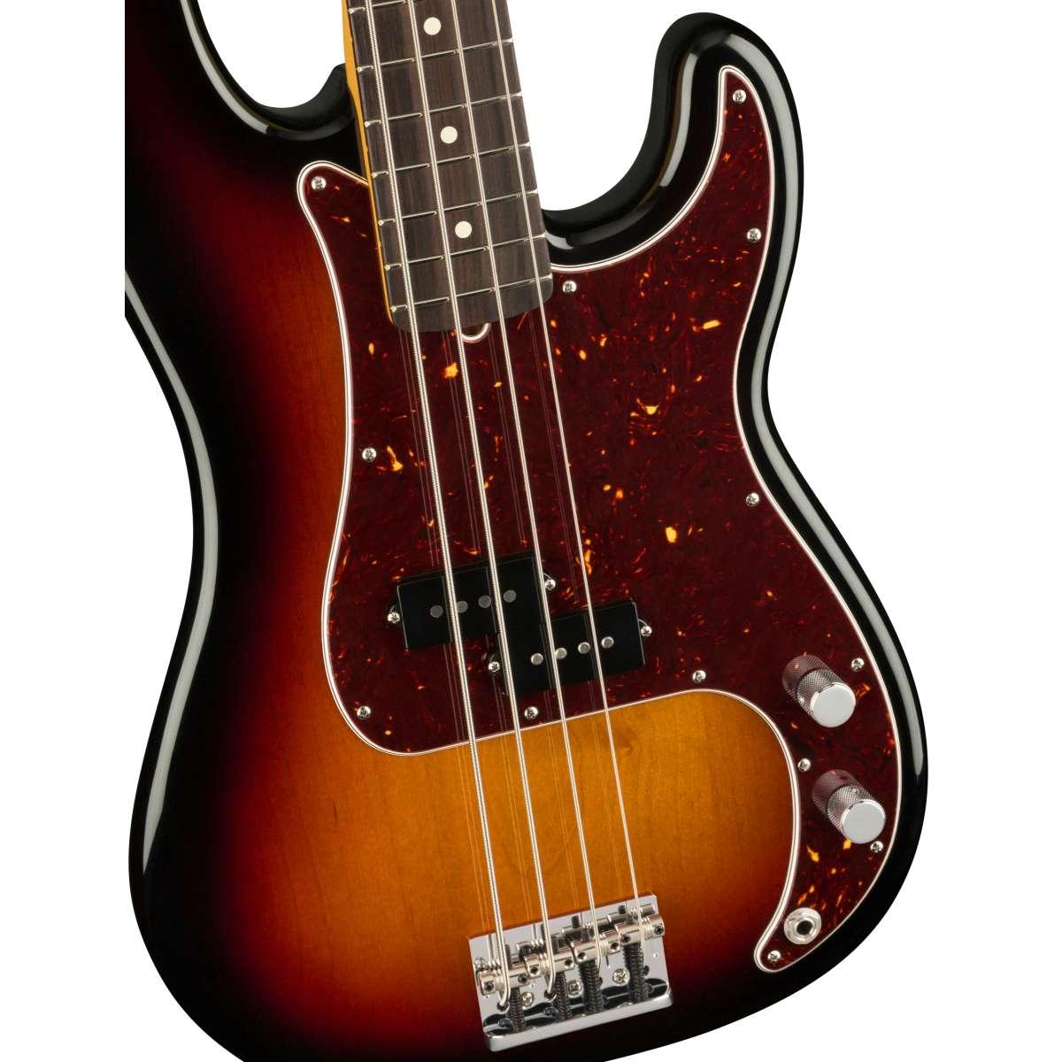 Fender american professional ii precision bass rw 3 tone sunburst basso elettrico 4 corde