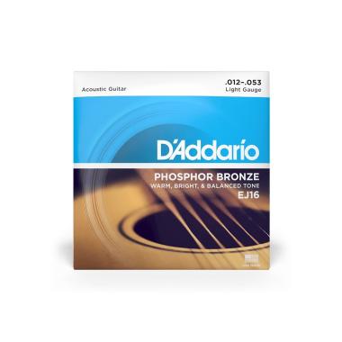 D'addario ej16 set corde chitarra acustica