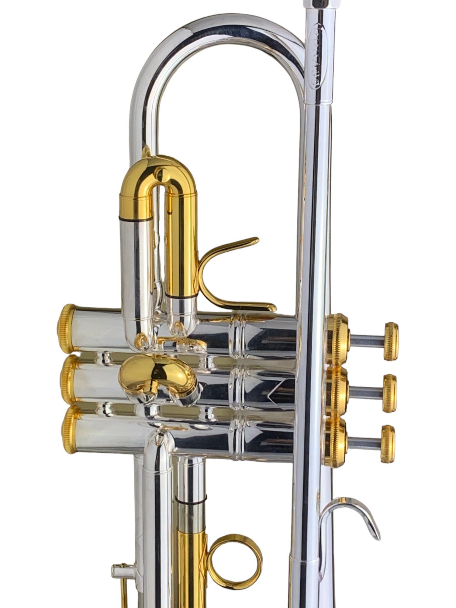 Bbrass bolden tromba sib silver e slide gold
