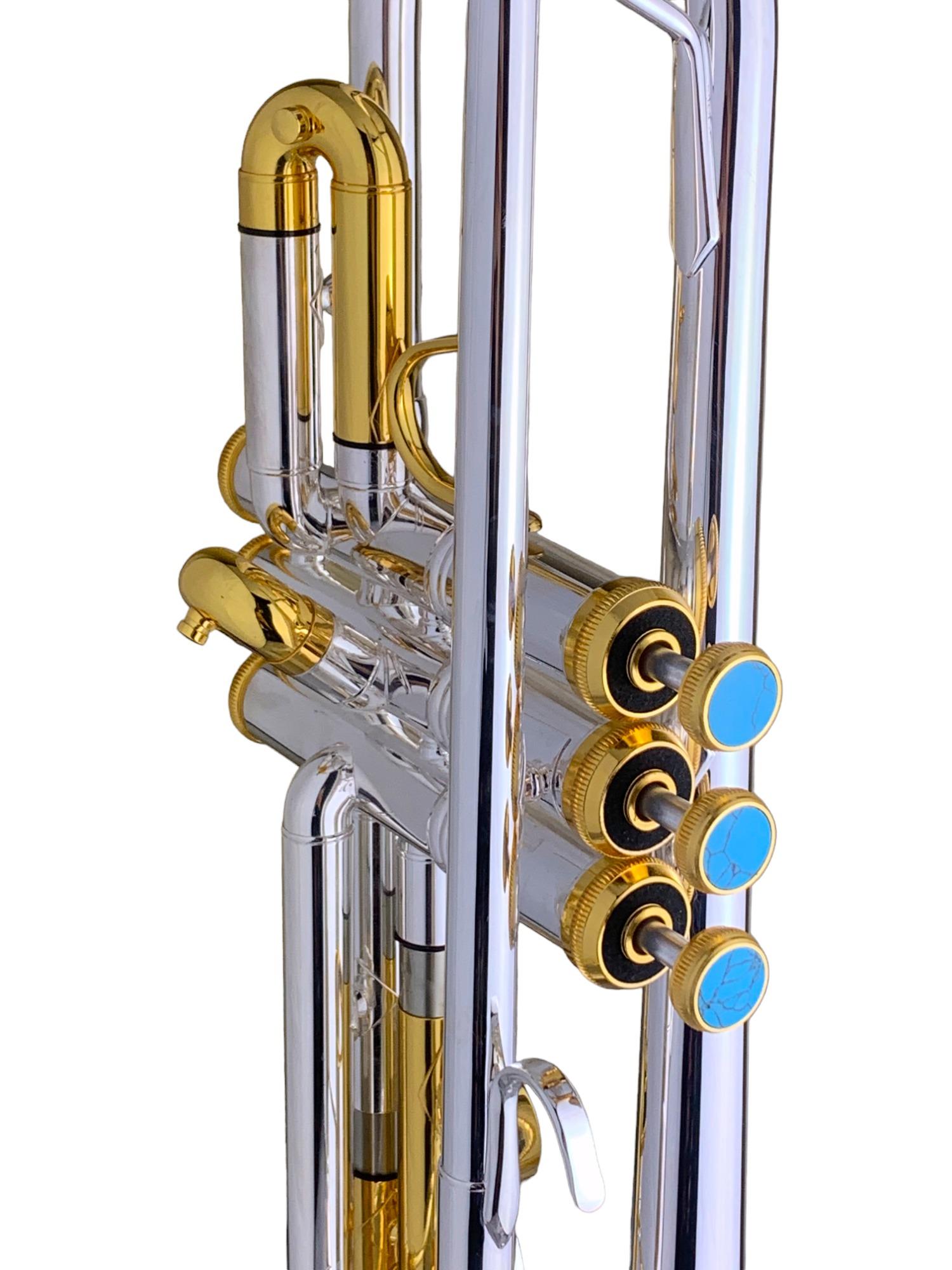 Bbrass bolden tromba sib silver e slide gold
