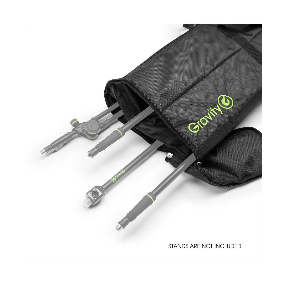 GRAVITY BG MS PB 4 B - Borsa di trasporto per 4 aste microfoniche a base tonda Caratteristiche