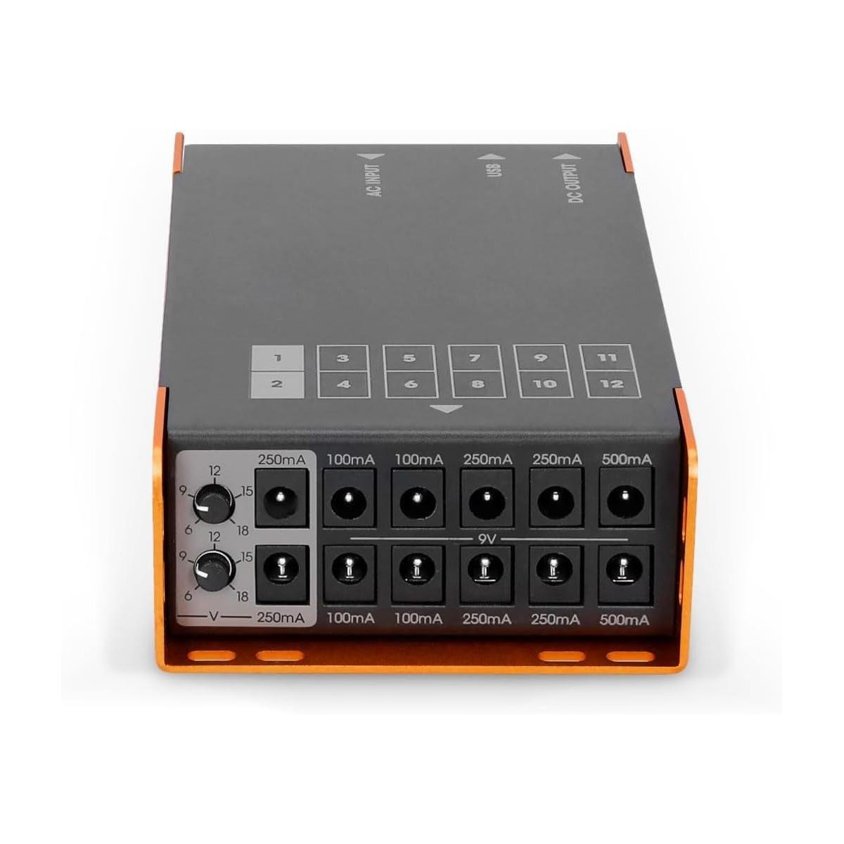 Palmer pwt 12 iec - alimentatore multiplo per effetti a pedale