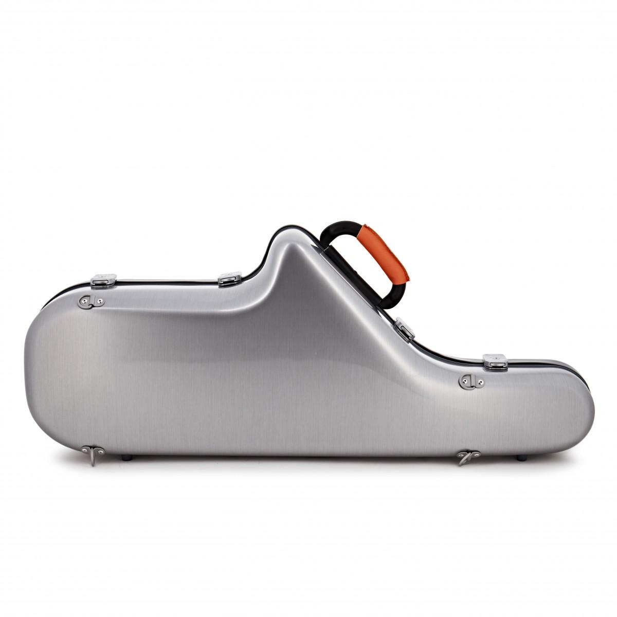 Bam def4012sa brushed aluminum la defense custodia rigida per sax tenore