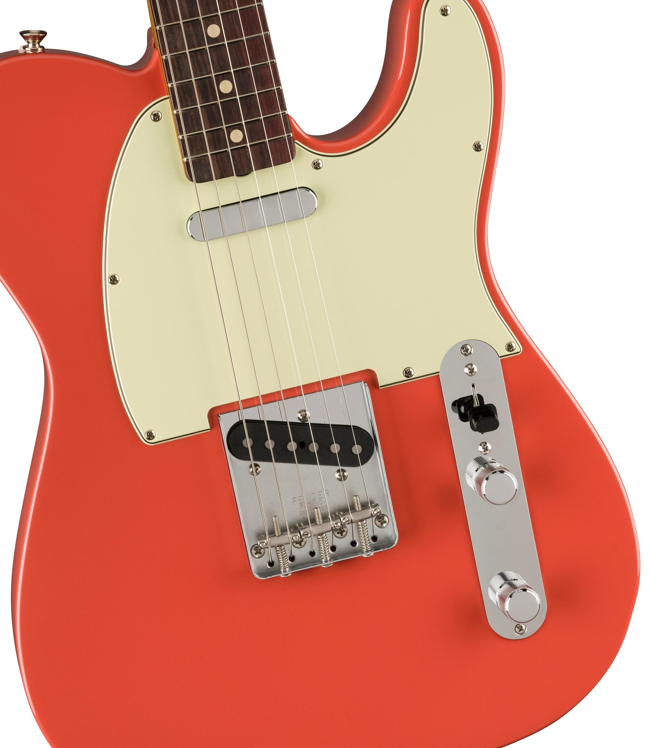 Fender vintera ii 60s telecaster rw fiesta red chitarra elettrica